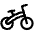 Bicycle Bike Icon from Plump Line Set | Free Download as SVG Vector and Transparent PNG | Streamline icons