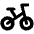 Bicycle Bike Icon from Core Remix Set