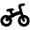 Bicycle Bike Icon from Plump Solid Set