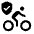 Bike Lane Icon from Rounded Line - Material Symbols Set | Free Download as SVG Vector and Transparent PNG | Streamline icons