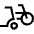Bike Scooter Icon from Sharp Line - Material Symbols Set