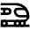 Bullet Train Icon from Atlas Line Set