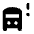 Bus Alert Fill Icon from Rounded Fill - Material Pro Set