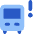 Bus Alert Icon from Core Flat Set