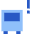 Bus Alert Icon from Sharp Flat Set