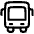 Bus Front Icon from Plump Line Set