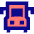 Bus Front Icon from Sharp Pop Set