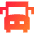 Bus Front Icon from Sharp Gradient Set