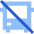 Bus No Transfer Icon from Sharp Flat Set