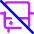 Bus No Transfer Icon from Core Neon Set