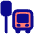 Bus Station Icon from Plump Pop Set