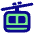 Cable Car Icon from Plump Pop Set