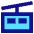 Cable Car Icon from Sharp Pop Set