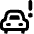 Car Alert Icon from Core Remix Set