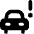 Car Alert Icon from Core Solid Set