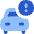 Car Alert Icon from Flex Flat Set