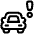 Car Alert Icon from Plump Line Set