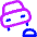 Car Bump Icon from Flex Neon Set