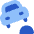 Car Bump Icon from Core Flat Set
