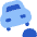 Car Bump Icon from Flex Flat Set