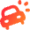 Car Burst Icon from Core Gradient Set