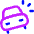 Car Burst Icon from Flex Neon Set