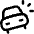 Car Burst Icon from Flex Line Set