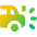 Car Crash Icon from Core Gradient Set