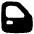 Car Door Icon from Plump Solid Set