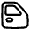 Car Door Icon from Plump Line Set