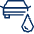 Car Fuel Icon from Cyber Line Set