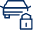 Car Lock Icon from Cyber Line Set | Free Download as SVG Vector and Transparent PNG | Streamline icons