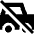 Car Off Icon from Sharp Solid Set