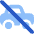 Car Off Icon from Core Flat Set