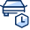 Car Time Icon from Cyber Duotone Set