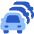 Cars Traffic Jam Icon from Plump Flat Set