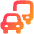 Commute Car Bus Icon from Plump Gradient Set
