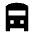 Directions Bus Fill Icon from Sharp Fill - Material Pro Set