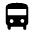 Directions Bus Fill Icon from Outlined Fill - Material Symbols Set