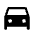 Directions Car Fill Icon from Outlined Fill - Material Symbols Set