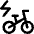Electric Bicycle icon - Free transparent PNG, SVG. No sign up needed.
