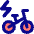 Electric Bicycle Icon from Core Pop Set