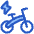 Electric Bicycle Icon from Plump Duo Set