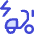 Electric Moped Icon from Core Duo Set