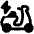 Electric Moped Icon from Plump Remix Set