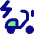 Electric Moped Icon from Core Pop Set