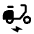 Electric Moped Fill Icon from Rounded Fill - Material Symbols Set