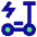 Eletric Scooter Icon from Sharp Pop Set
