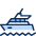 Ferry Icon from Cyber Duotone Set