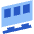 Funicular Train Icon from Sharp Flat Set
